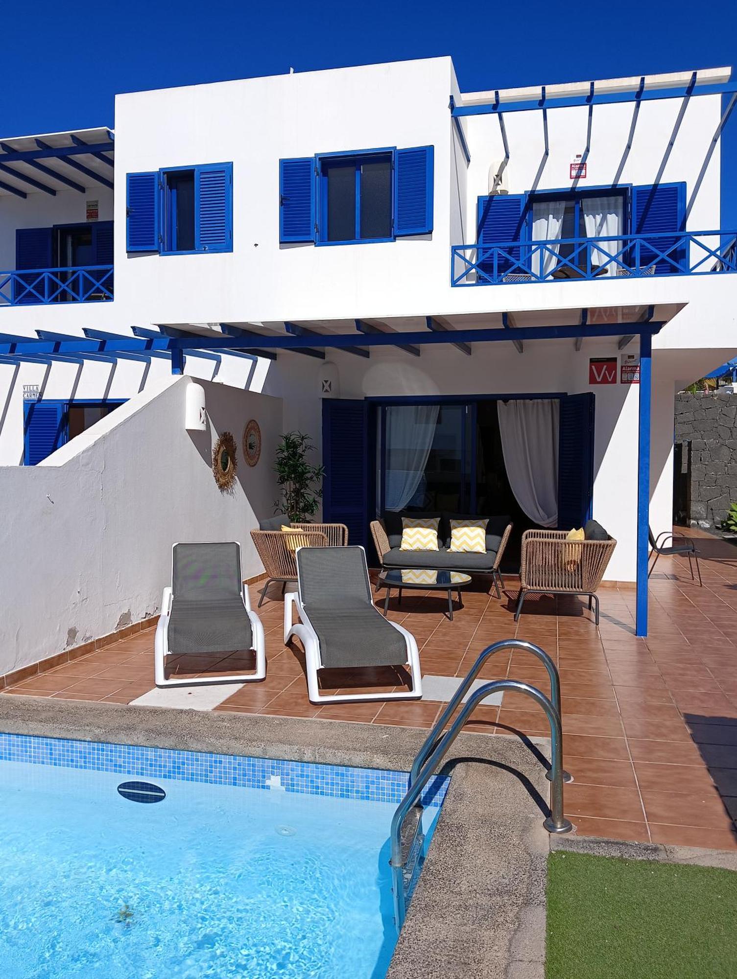 Villa Optimist Rubicon Piscina Climatizable, Frente Al Mar Playa Blanca  Exterior foto